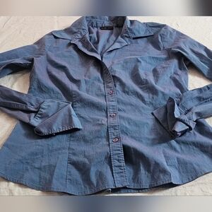 NEW YORK & COMPANY L long sleeve shirt Blouse RGUC